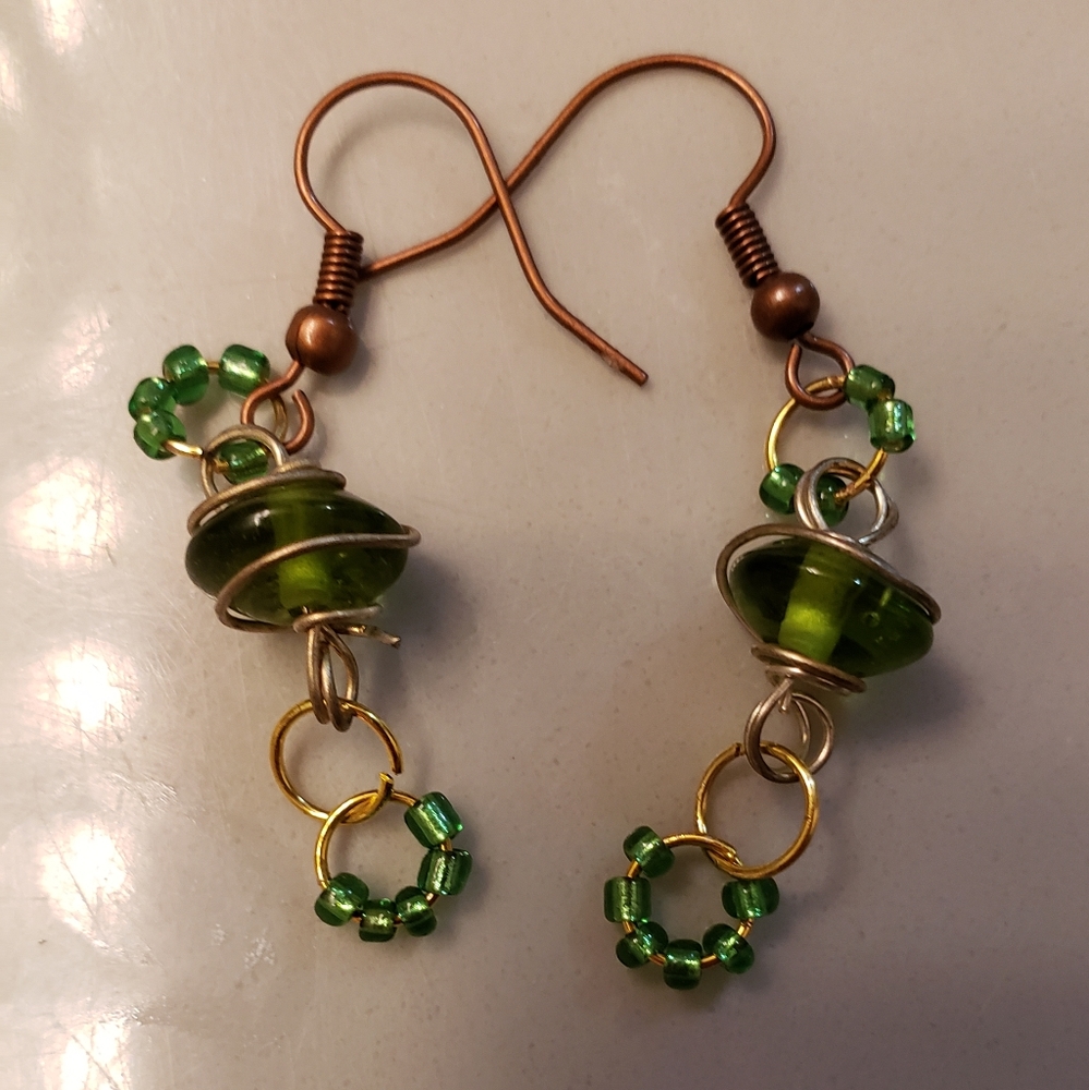 Handcrafted earrings